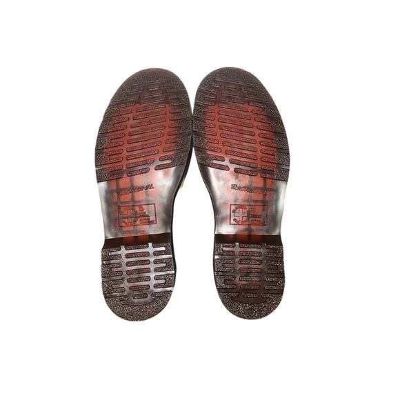 New! Dr Martens T-Bar Hazy Yellow Long Napped Suede Mary Janes - W 11 / M 10 - Picture 12 of 13